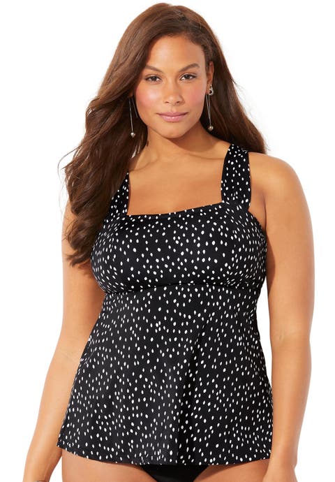 Tie-Back Tankini Top