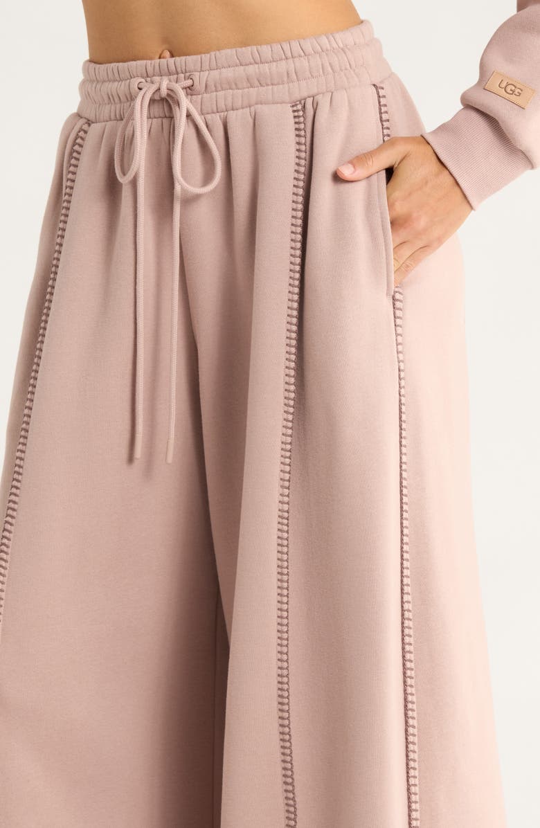 UGG<sup>®</sup> Classic Wide Leg Pajama Pants, Alternate, color, Dawn Patrol