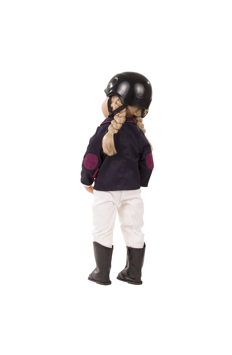 Gotz Anna The Competition Rider 19" Multijointed Standing Doll, Alternate, color, Multicolored