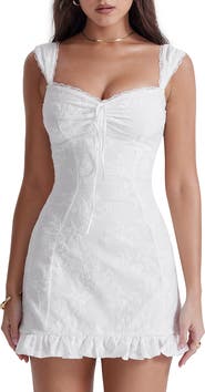 HOUSE OF CB Odessa Embroidered Dress