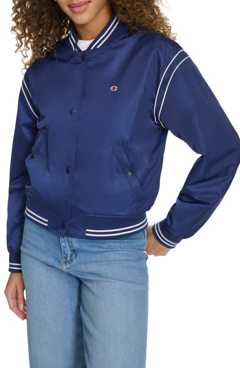Crop Varsity Jacket