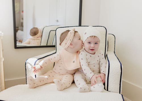 Ely's & Co. Aurora Classics Modal Cherry Print Collection In Neutral