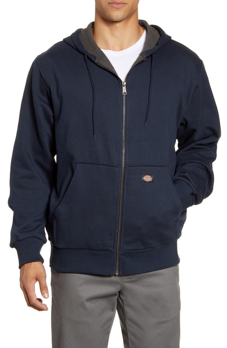 Dickies Thermal Lined Zip Hoodie, Alternate, color,
