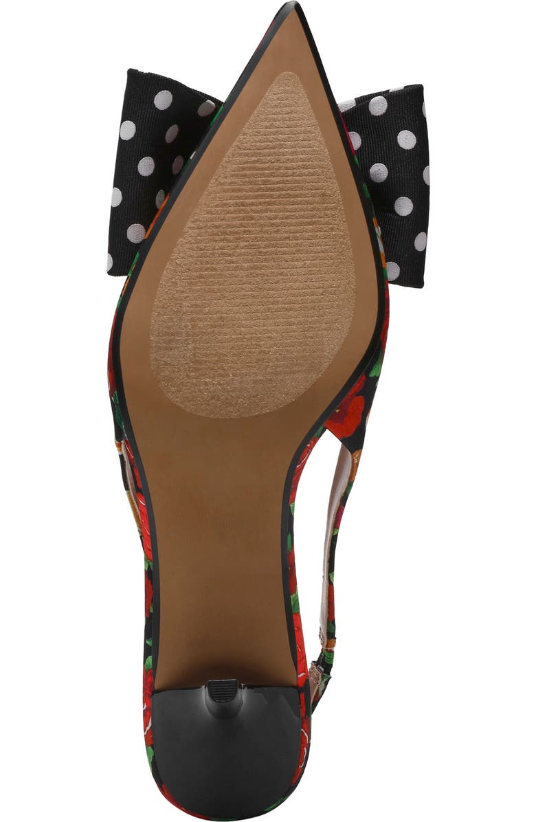 Betsey Johnson Madelyne Pointed Toe Slingback, Alternate, color,