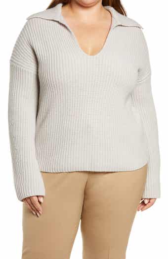 Vince Collared Wool & Cashmere Sweater