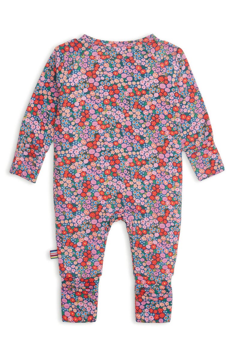 Magnetic Me Gilded Lily Magnetic Closure Convertible Romper, Alternate, color, Red