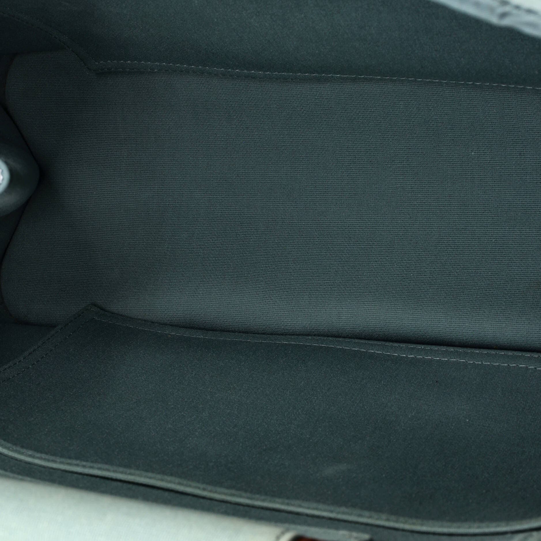 Pre-Owned Hermes Cabag Elan Toile and Leather 39, Alternate, color, Bleu Lin