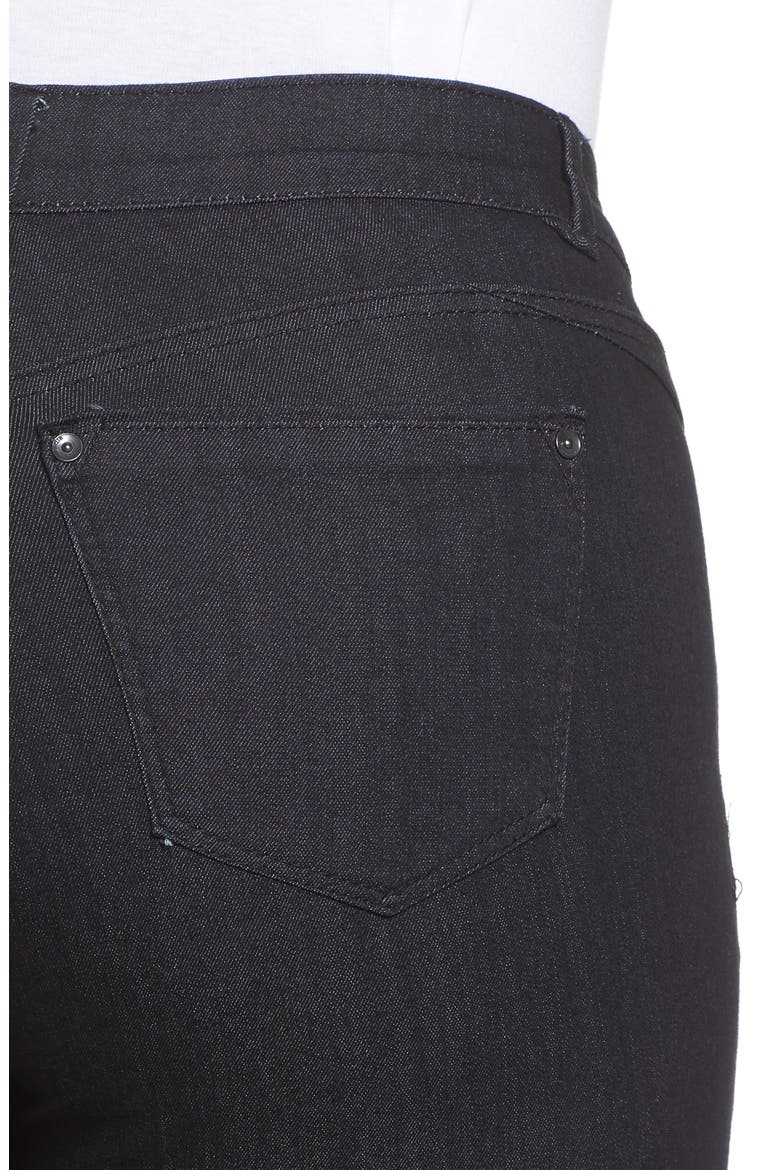 Ab-Solution Straight Leg Jeans (Nordstrom Exclusive), Alternate, color, INDIGO