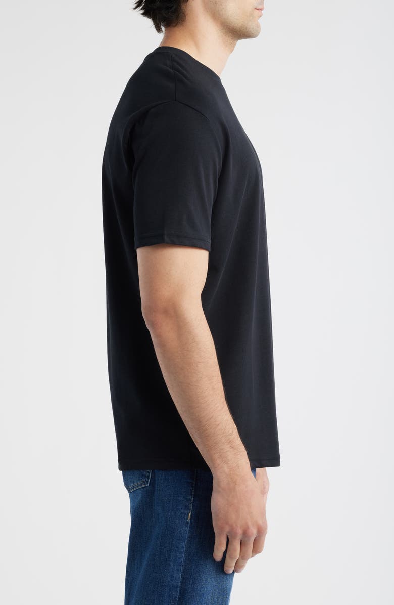 Mavi Jeans Crewneck T-Shirt, Alternate, color, Black