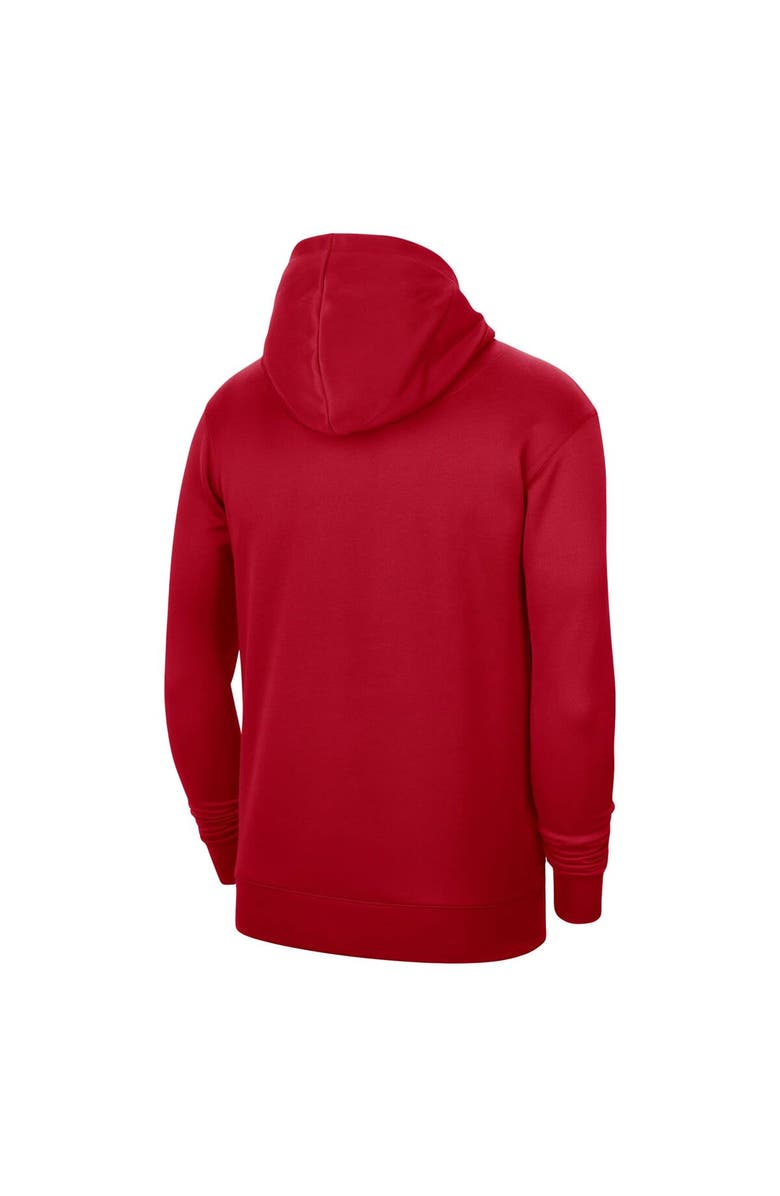 Nike Unisex Nike Red Portland Trail Blazers 2023/24 Performance Spotlight On-Court Practice Pullover Hoodie, Alternate, color, Red