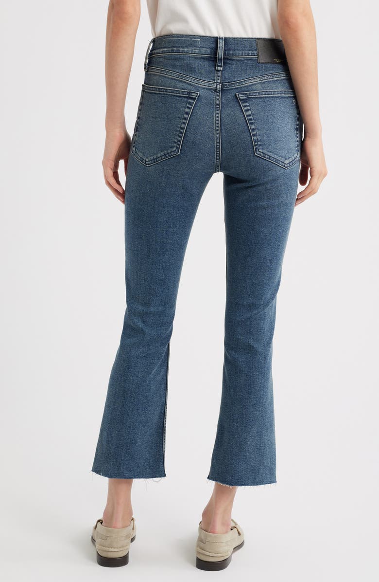 Flexi Peyton Raw Hem Crop Bootcut Jeans