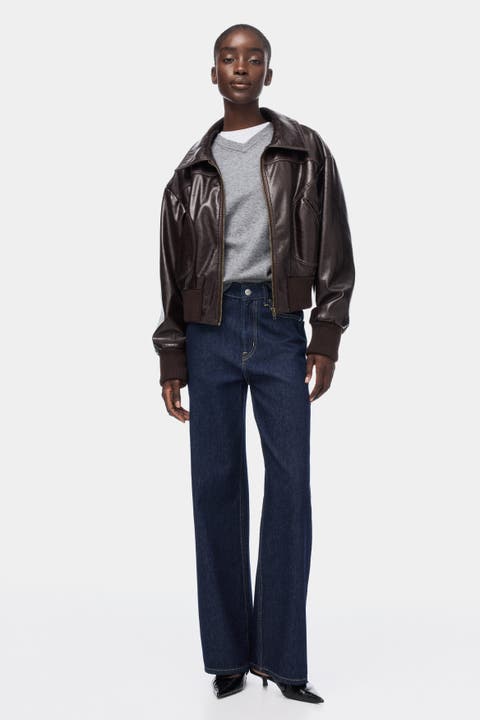 Wide High Waist Jeans