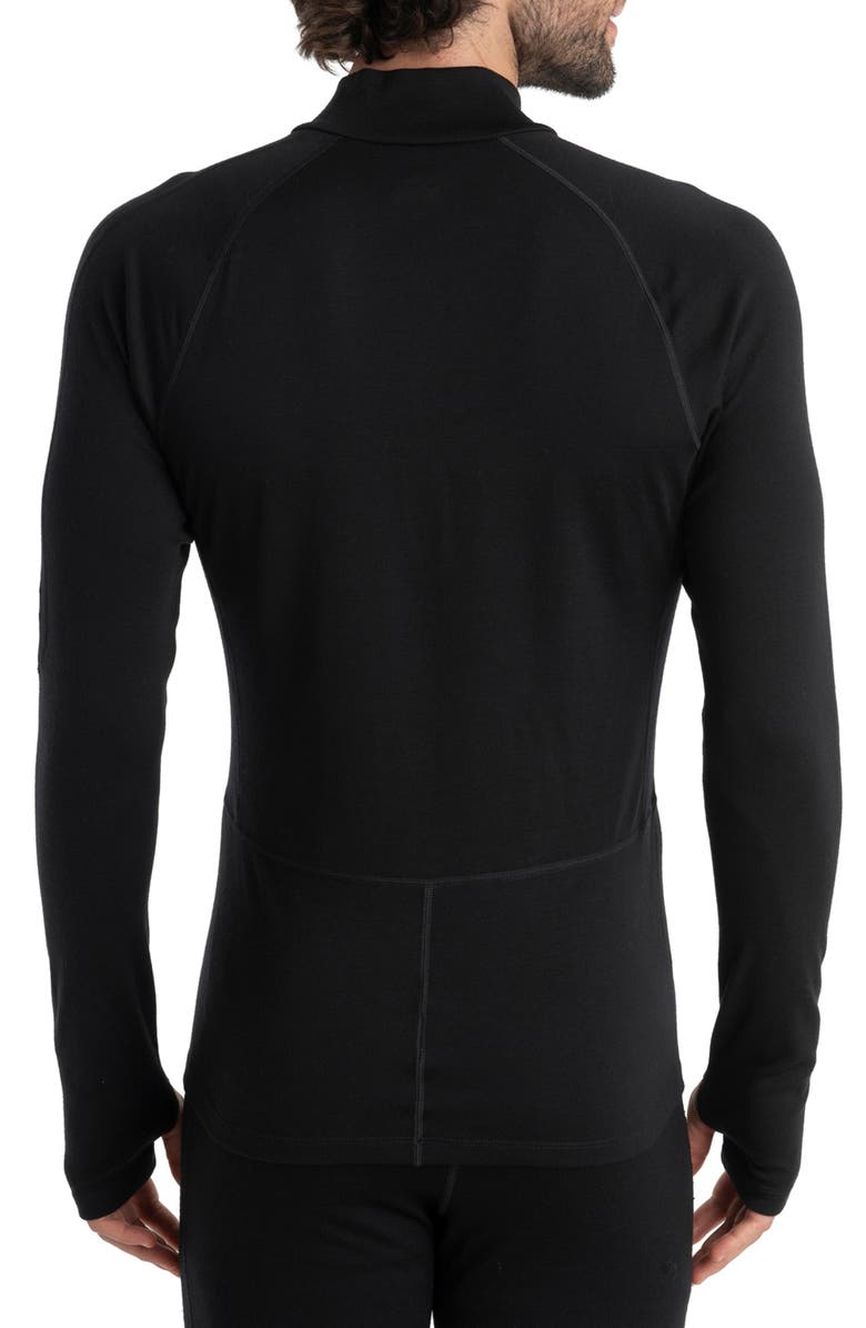 Icebreaker 300 MerinoFine<sup>™</sup> Polar Merino Wool Long Sleeve Half Zip Thermal Top, Alternate, color, 