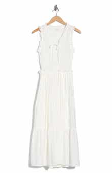 Blu Pepper Smocked Tiered Dress