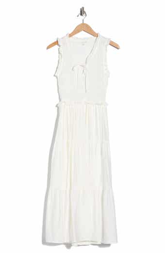 Blu Pepper Smocked Tiered Dress