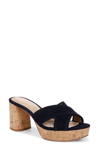 VERONICA BEARD VERONICA BEARD DORY PLATFORM SLIDE SANDAL