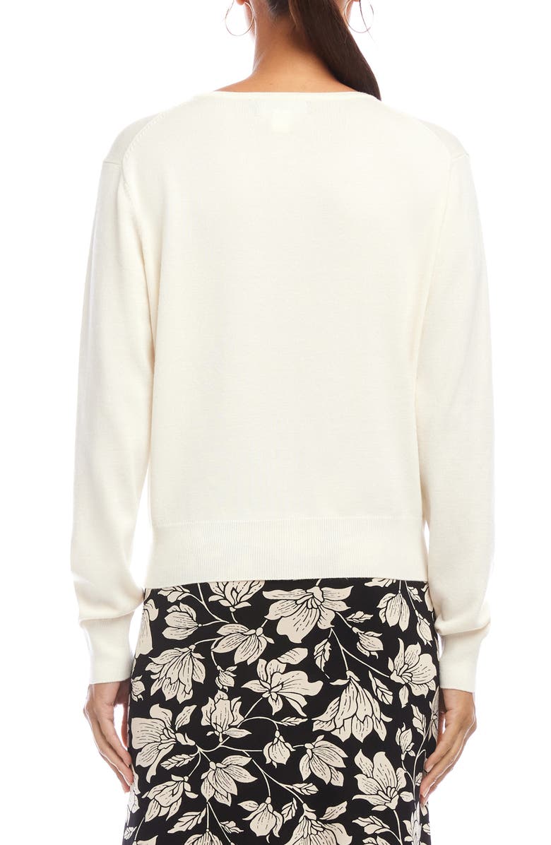 Karen Kane Rib Cardigan, Alternate, color, 