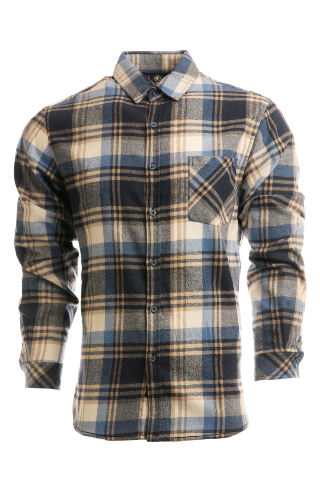 BURNSIDE Plaid Flannel Shirt