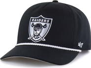 '47 Men's '47  Black Las Vegas Raiders Rope Hitch Adjustable Hat