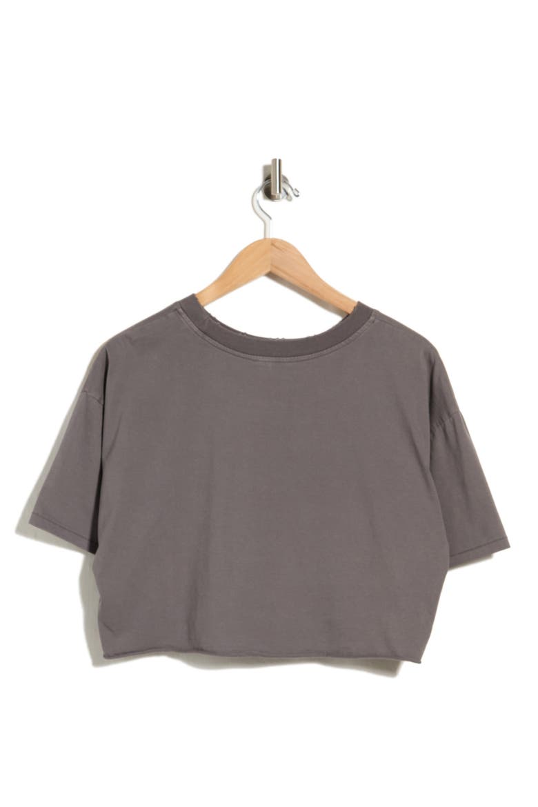 Organic Cotton Oversize Baby T-Shirt, Alternate, color, VINTAGE BLACK