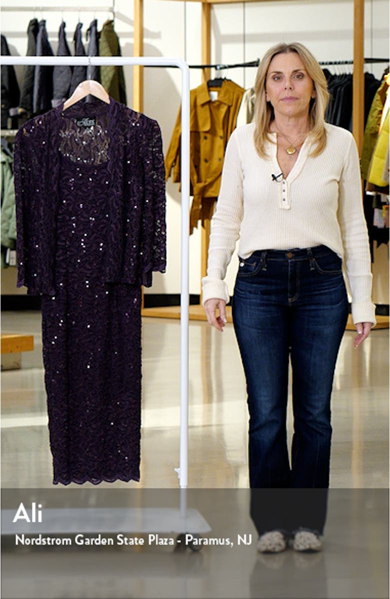 Lace Cocktail Dress with Jacket, sales video thumbnail