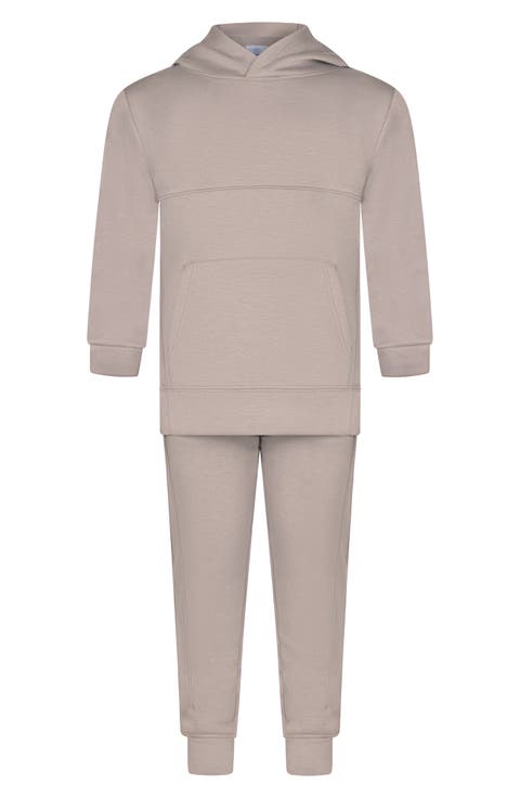 Kids' Defy Scuba Knit Hoodie, T-Shirt & Joggers Set (Toddler)