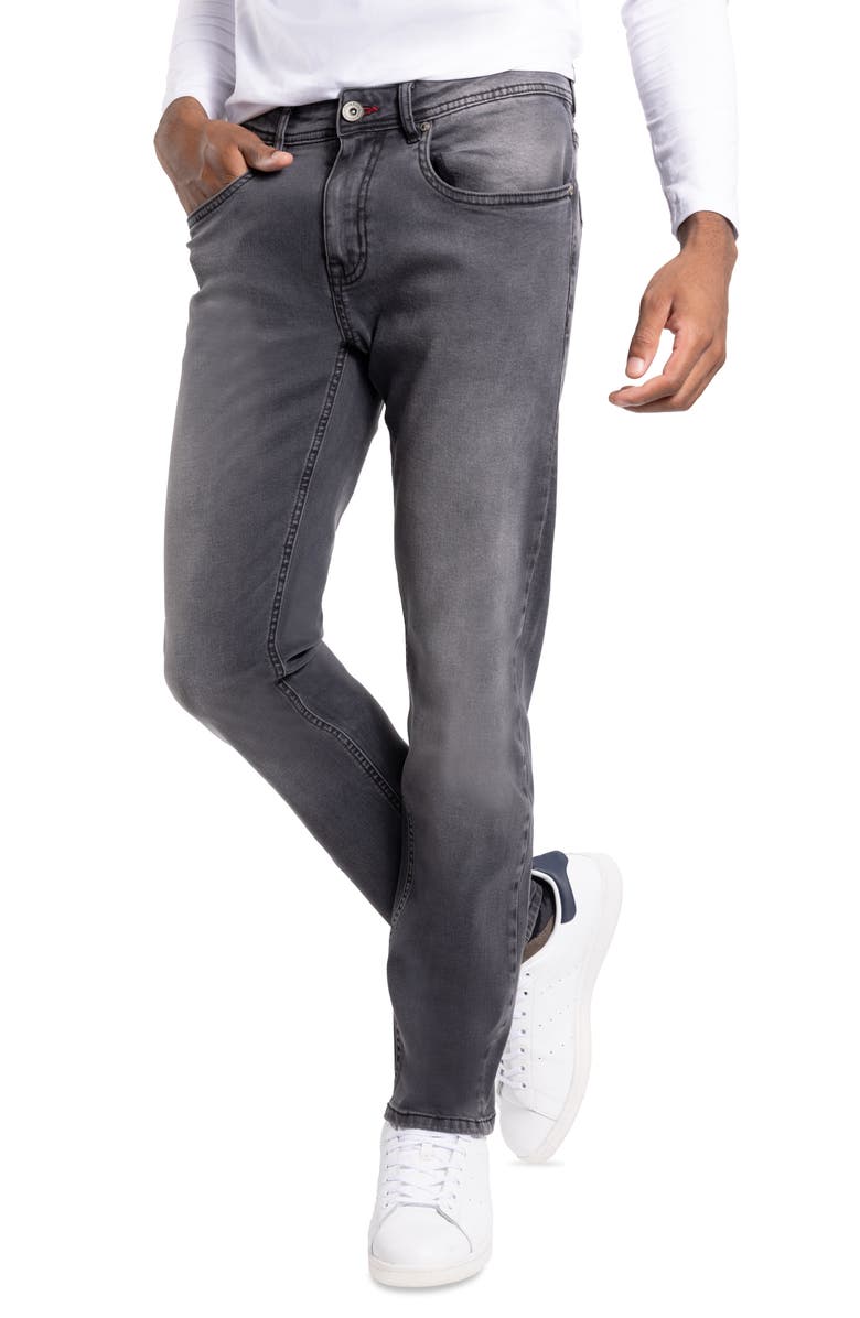 XRAY Rip & Repair Slim Fit Jeans, Alternate, color,