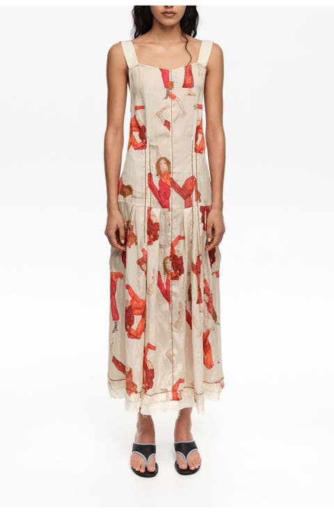 Dancers A-line strappy dress