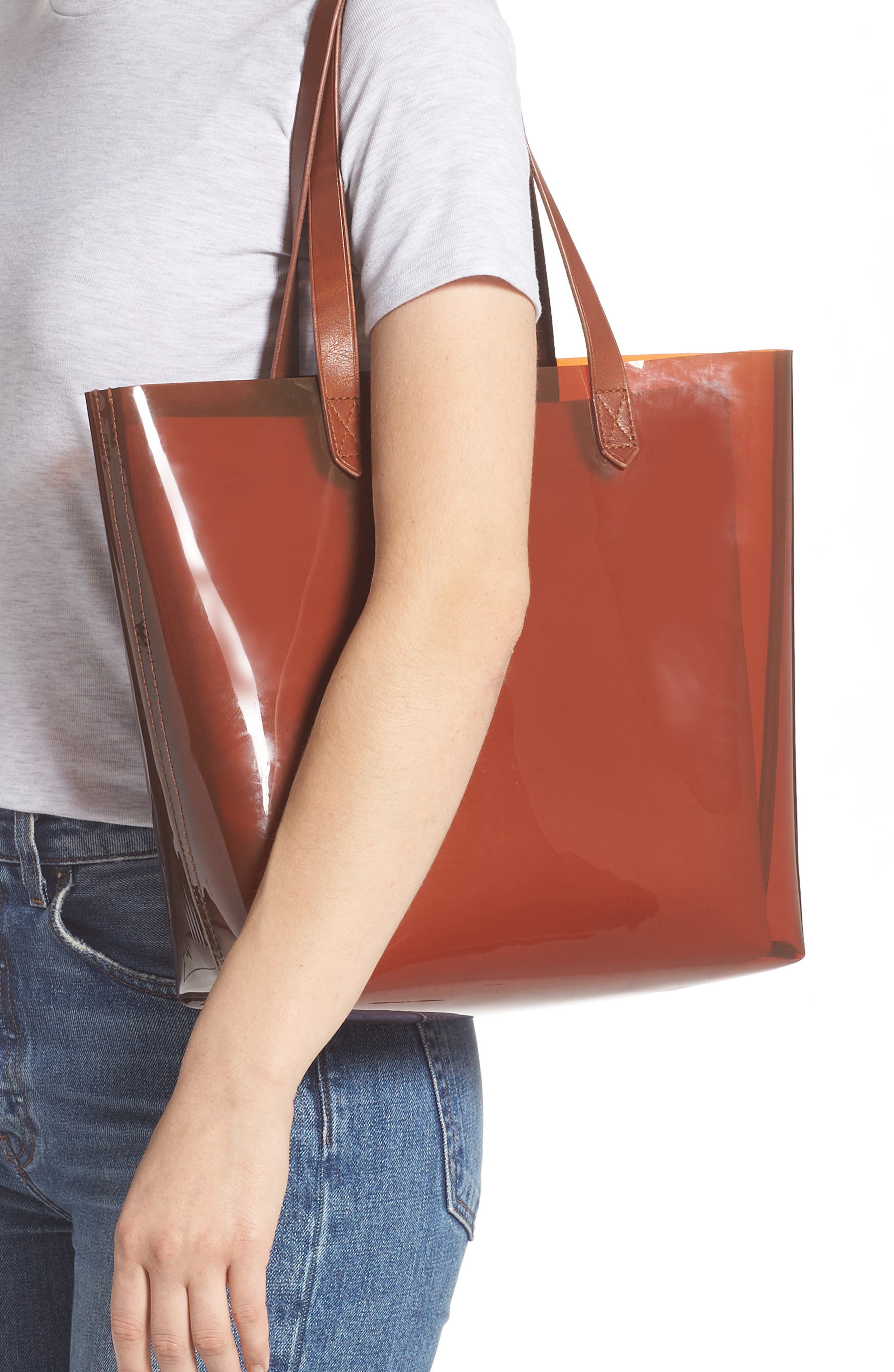 Madewell The Medium Transport Tote: Crystalline Edition, Alternate, color, 