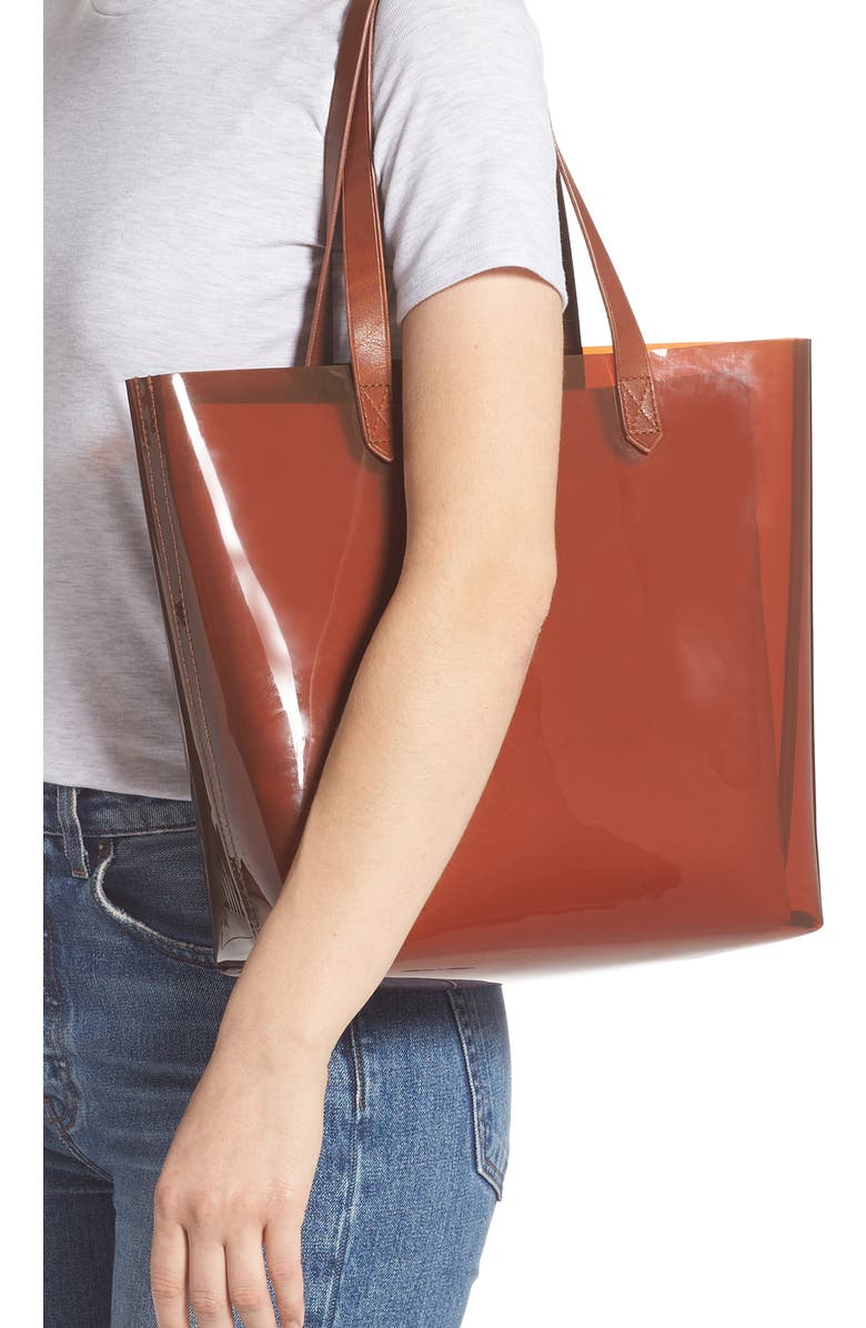 Madewell The Medium Transport Tote: Crystalline Edition, Alternate, color,