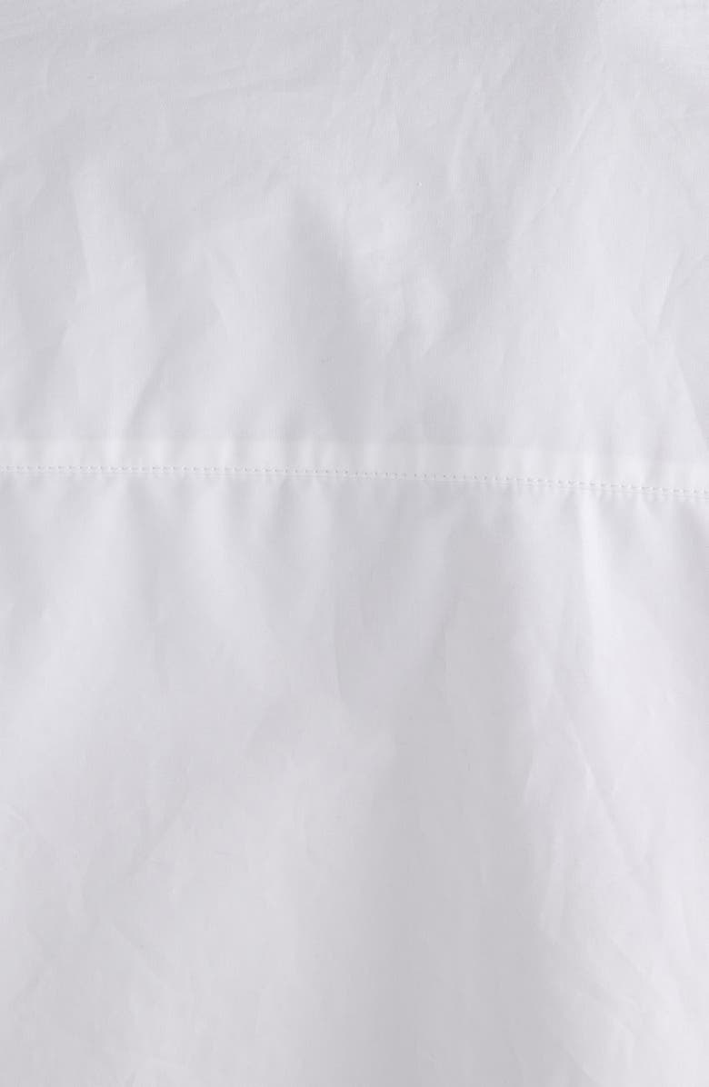 Balenciaga Semifitted Button-Up Shirt, Alternate, color, 9000 White