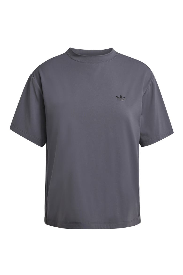 Essentials Mock Neck T-Shirt, Alternate, color, UTILITY BLACK/