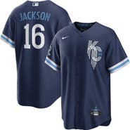 Nike Men's Nike Bo Jackson Navy Kansas City Royals City Connect Replica Player Jersey