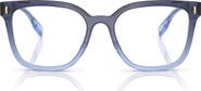 Tory Burch 53mm Square Optical Glasses
