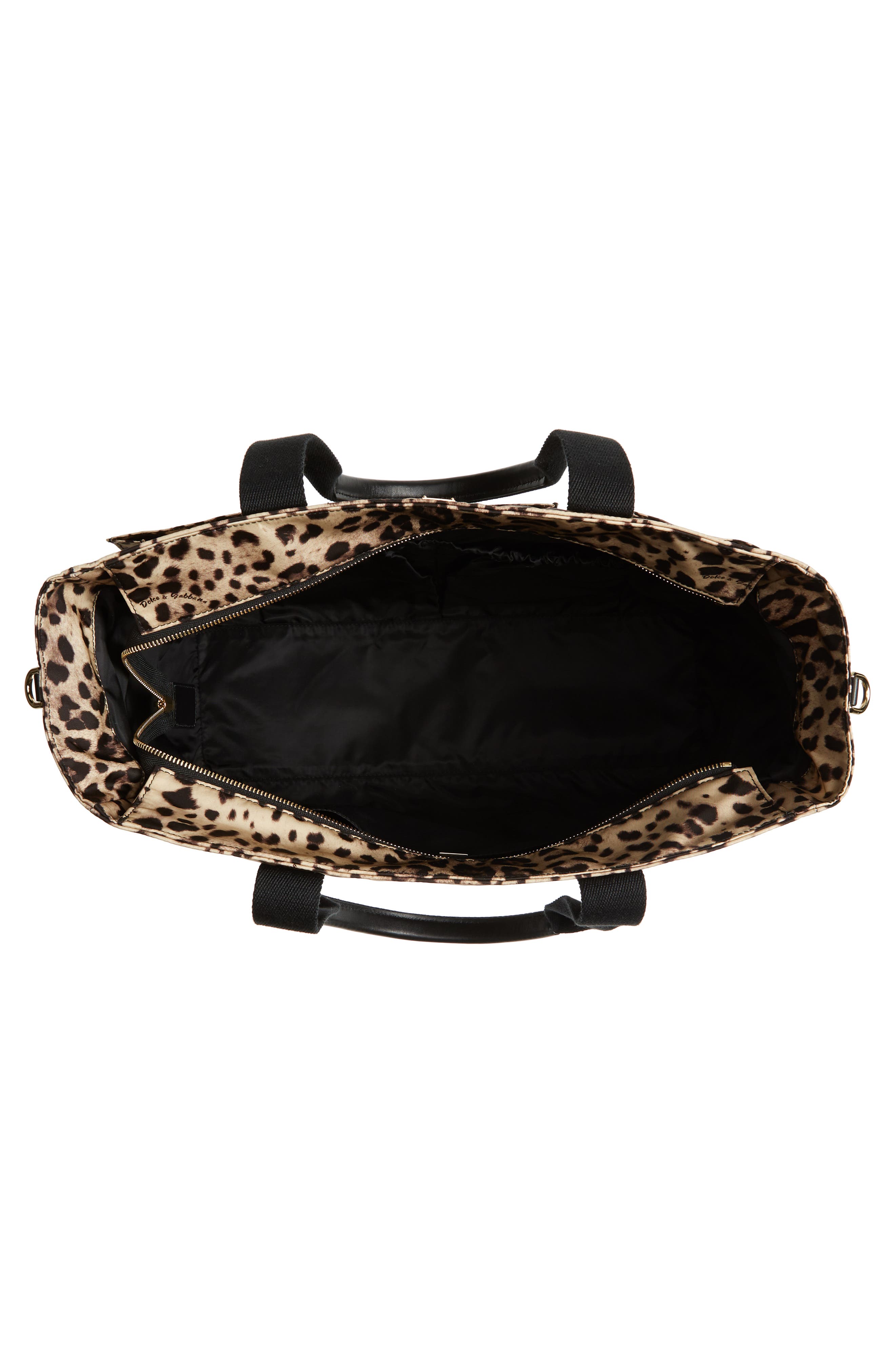 Dolce&Gabbana Natalie Nylon Diaper Bag, Alternate, color, 