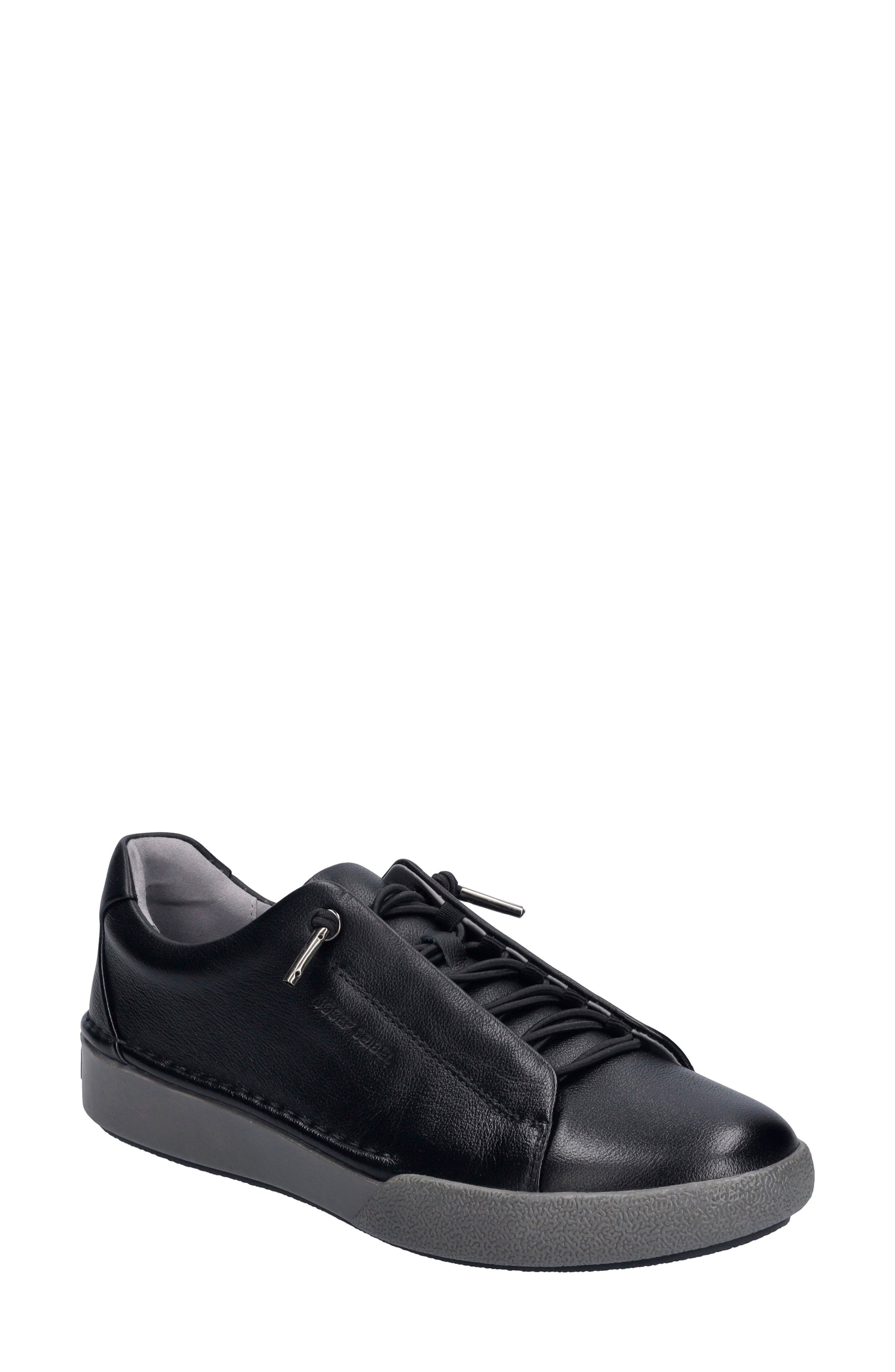 Josef Seibel Claire 24 Sneaker, Main, color, Black