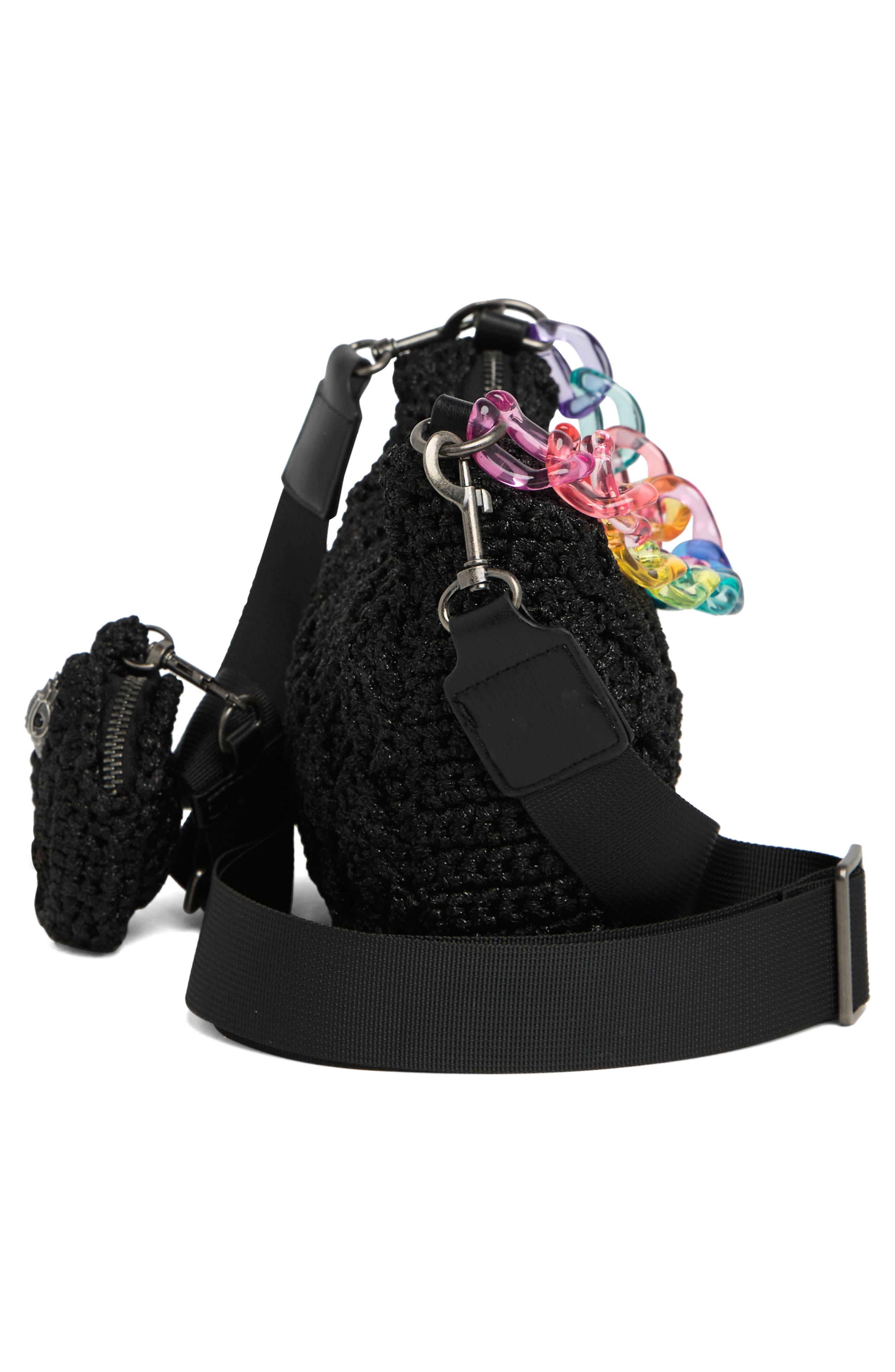 Kurt Geiger London Crochet Crossbody Bag, Alternate, color, 