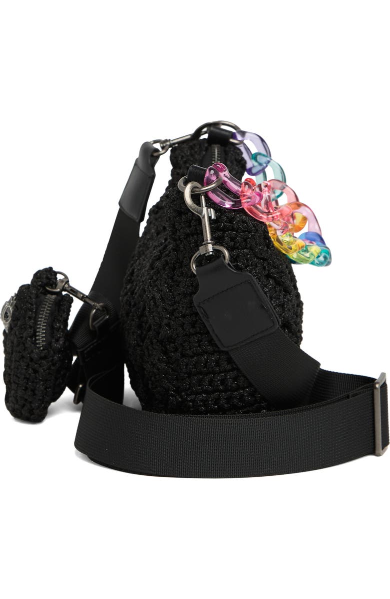 Kurt Geiger London Crochet Crossbody Bag, Alternate, color,