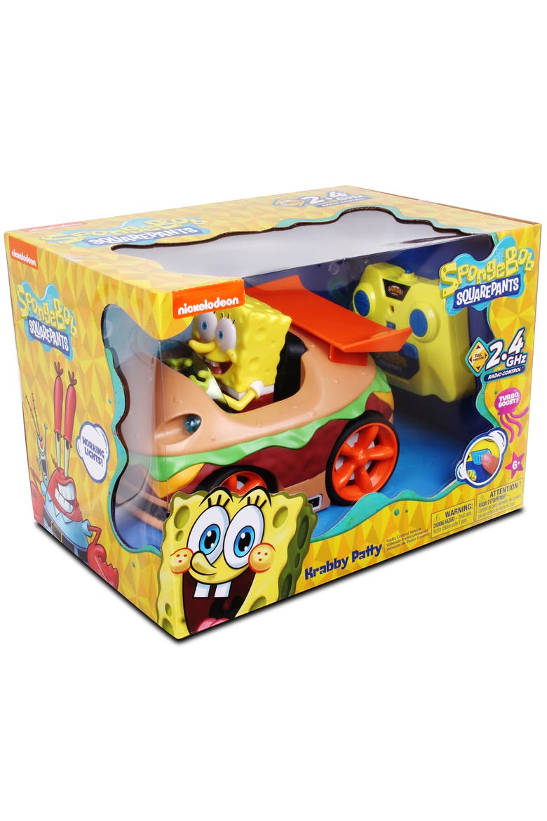 SpongeBob Squarepants R/C Krabby Patty, Alternate, color, Multicolored
