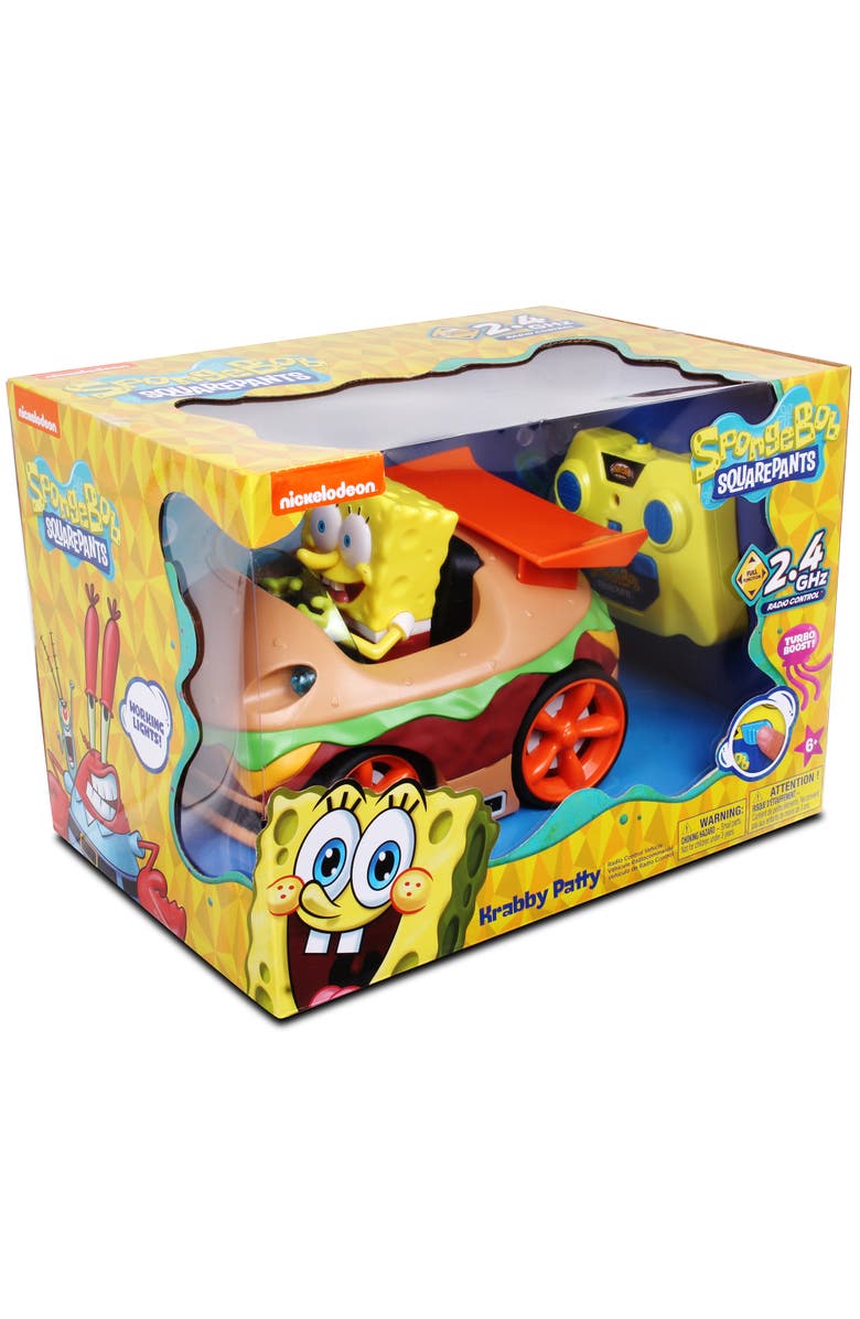 NKOK SpongeBob Squarepants R/C Krabby Patty, Alternate, color, Multicolored
