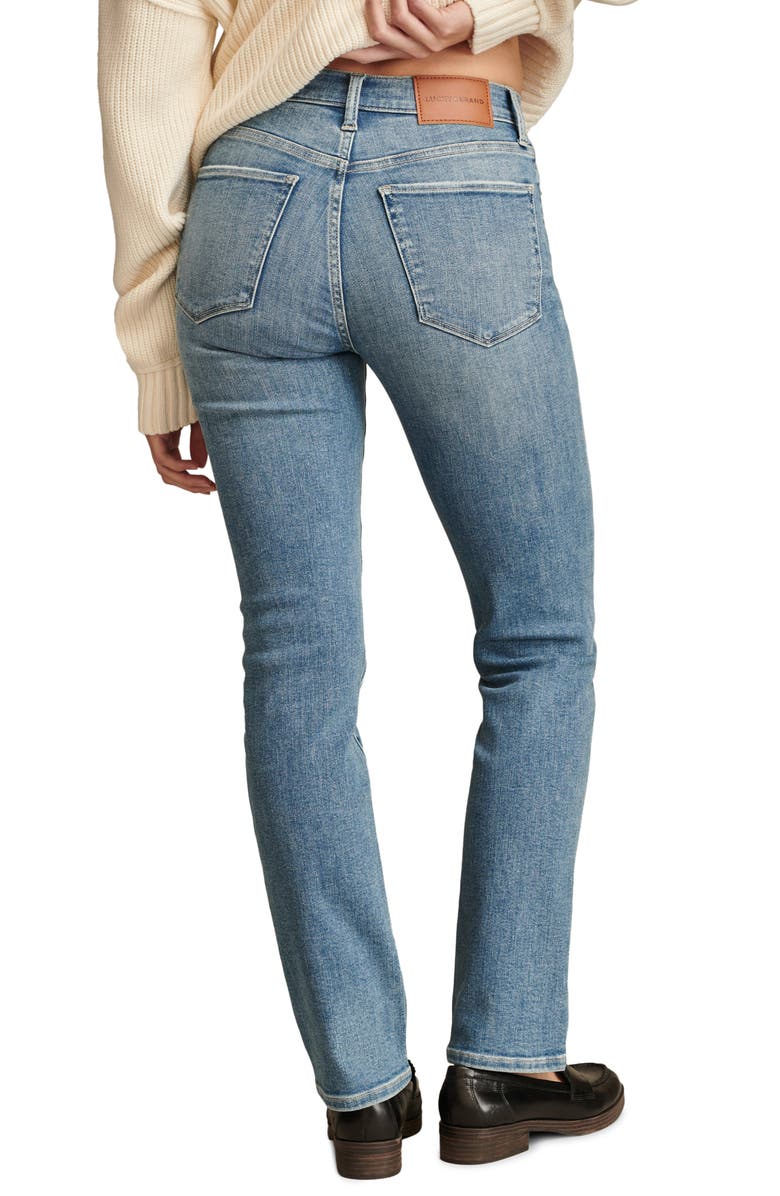 Lucky Brand Zoe Straight Leg Jeans, Alternate, color, Stardom