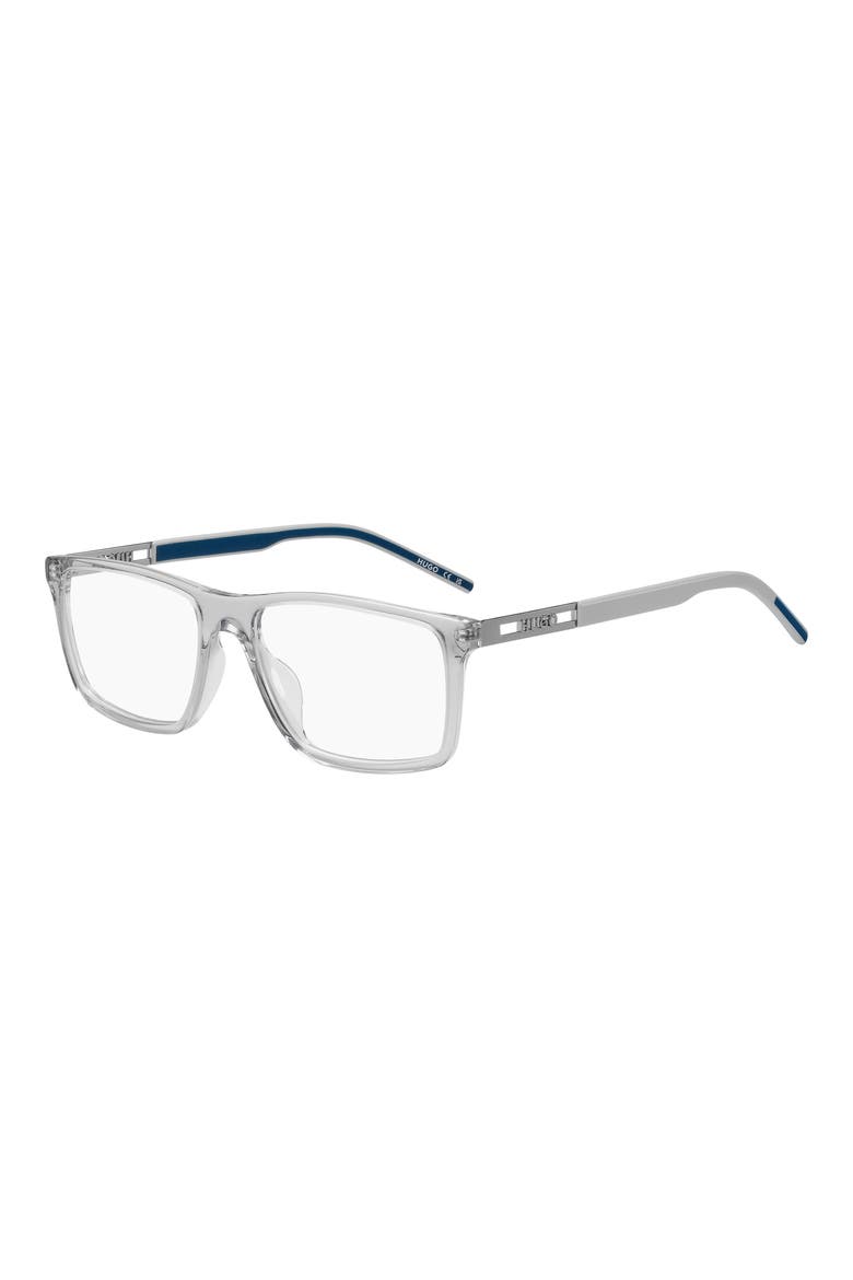 55mm Rectangular Optical Glasses, Alternate, color, GREY