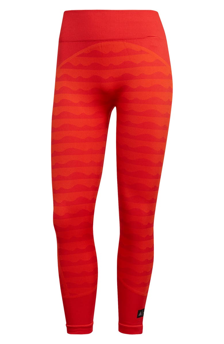 adidas x Marimekko AEROKNIT 7/8 Leggings, Alternate, color,