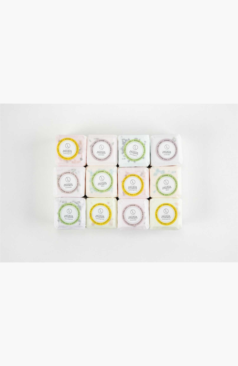 Lizush Natural Shower Steamers Gift Set, Relaxing Aromatic Shower Cubes/ Fizzies - Vegan, Alternate, color, Multi Colors And Toppings