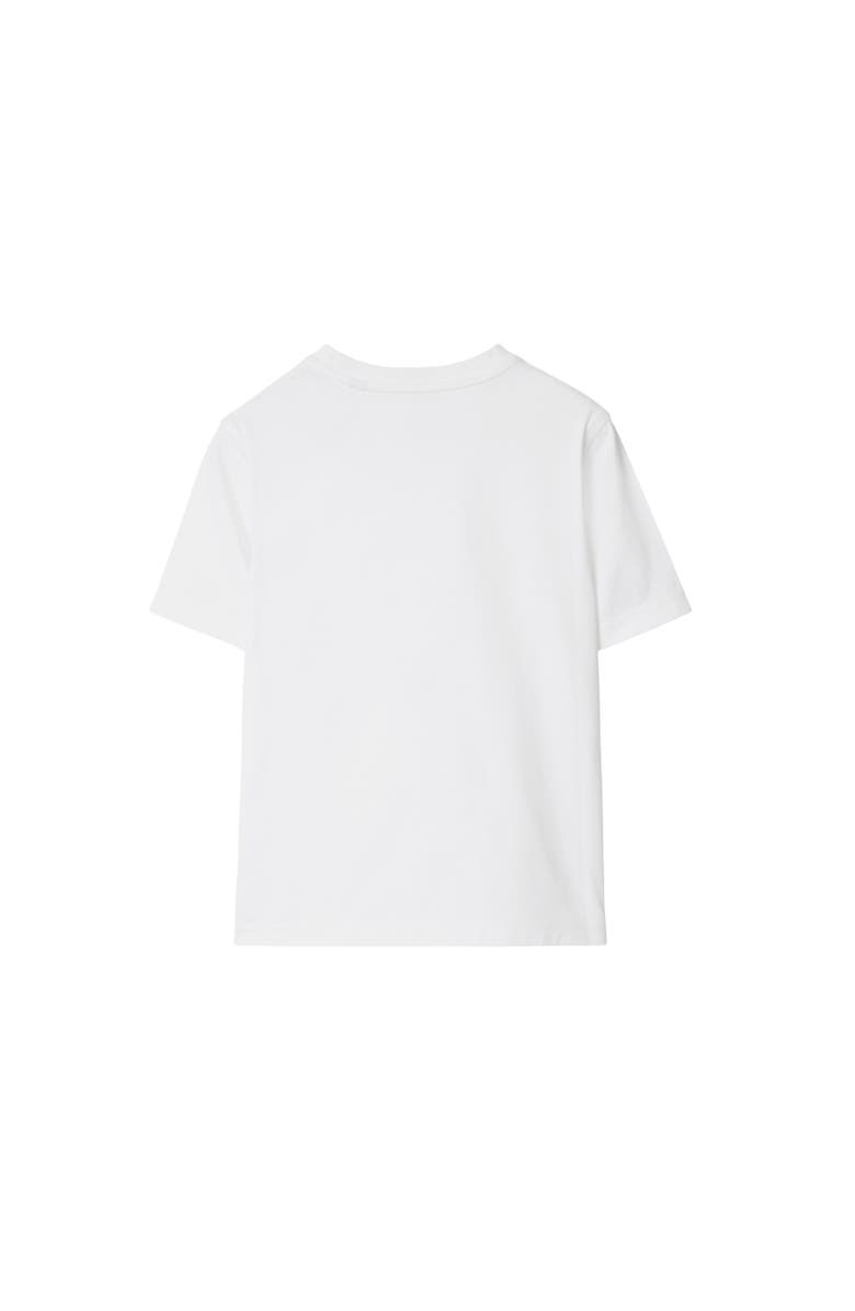 Burberry London Guard Cotton T-shirt, Alternate, color, White