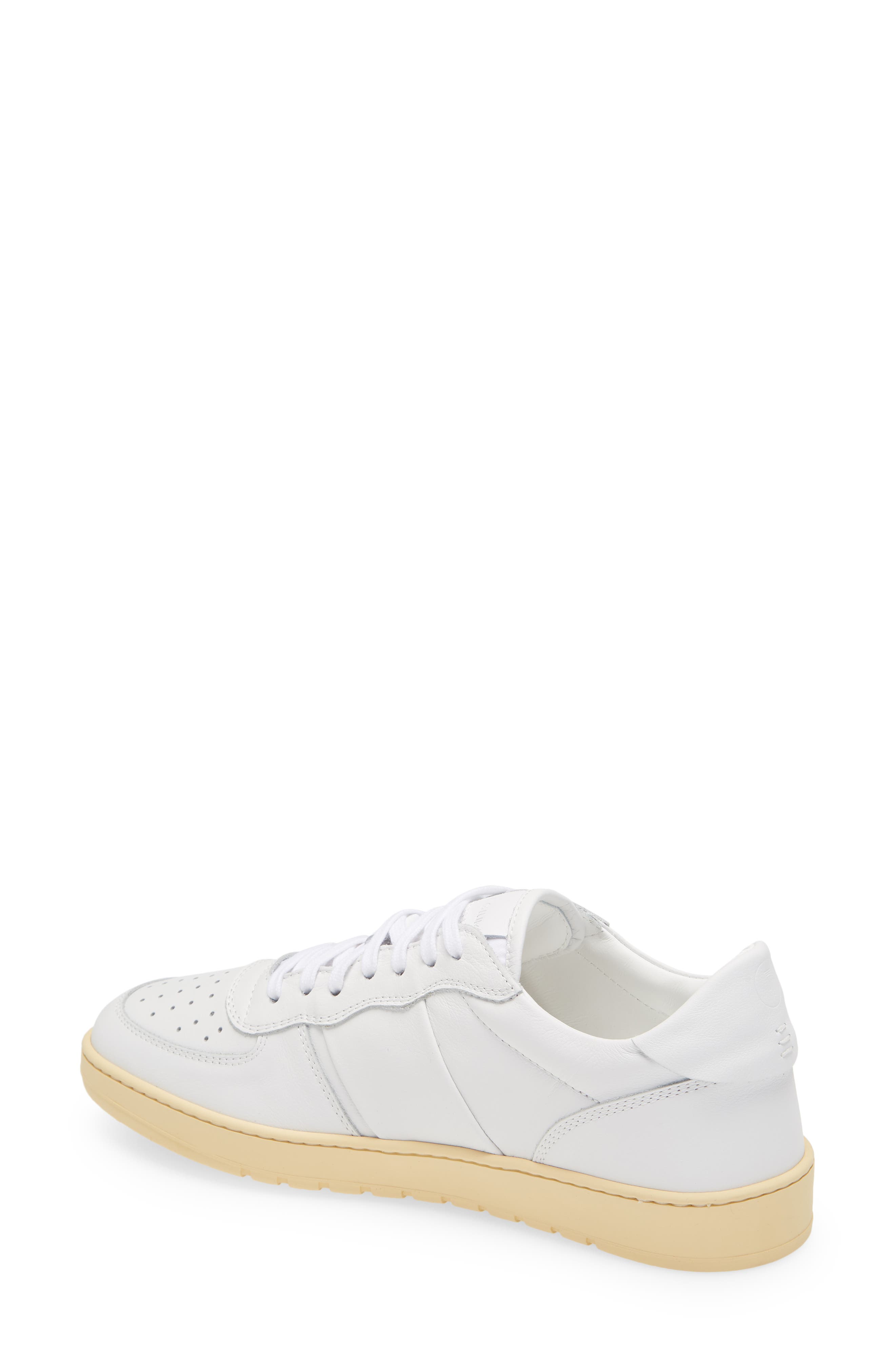 Pillar Destroyer Low Top Sneaker, Alternate, color, WHITE