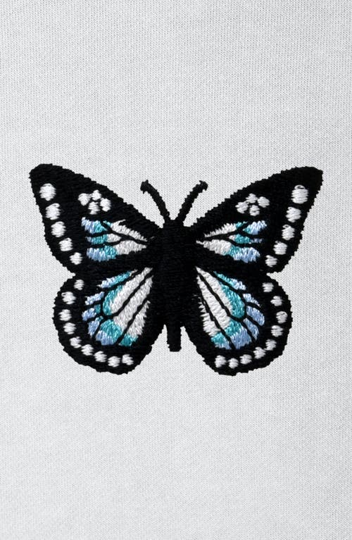 Dalix Womens Butterfly Heavyweight Relaxed Sweatshirt