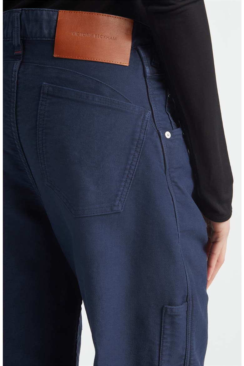 Straight Leg Five-Pocket Pants, Alternate, color, NAVY