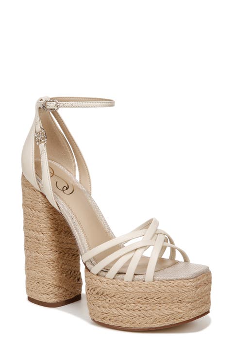 Kade Ankle Strap Espadrille Platform Sandal (Women)