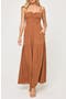 Mallorca Smocked Cover-Up Maxi Dress